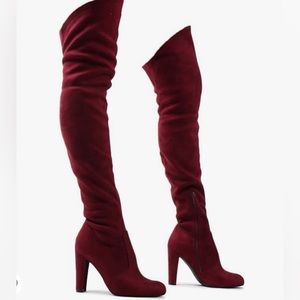 Over the Knee Boots Thigh High Drawstring Stretchy boots